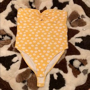 Yellow Flower F21 Bodysuit